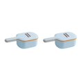 thumbnail image 1 of kurtrusly Multifunctional Potato Carrot Cucumber Slicer Simplify Kitchen Tasks PP Potato Slicer With Strainer light blue 2Set, 1 of 6