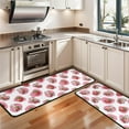 thumbnail image 3 of Kitchen Rugs Sets Of 2,Pink Cow Strawberry Pattern Anti Fatigue Kitchen Mat Rugs Non Slip Washable,Decorative Kitchen Floor Mats for Kitchen,Sink,Laundry,17"x47"+17"x47", 3 of 5