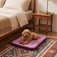 thumbnail image 5 of Woven Fabric Pet Mat Scratch Resistant Pull Proof Washable All Seasons Quilted Padding Non Slip for Cats Small Dogs Crate Floor Furniture, 5 of 6