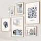 thumbnail image 4 of Cabaña de playa, puente, caña, estrella de mar, caracol, coral, océano, arte de pared, pintura en lienzo, carteles e impresiones, imágenes de pared para decoración de sala de estar, 4 of 5