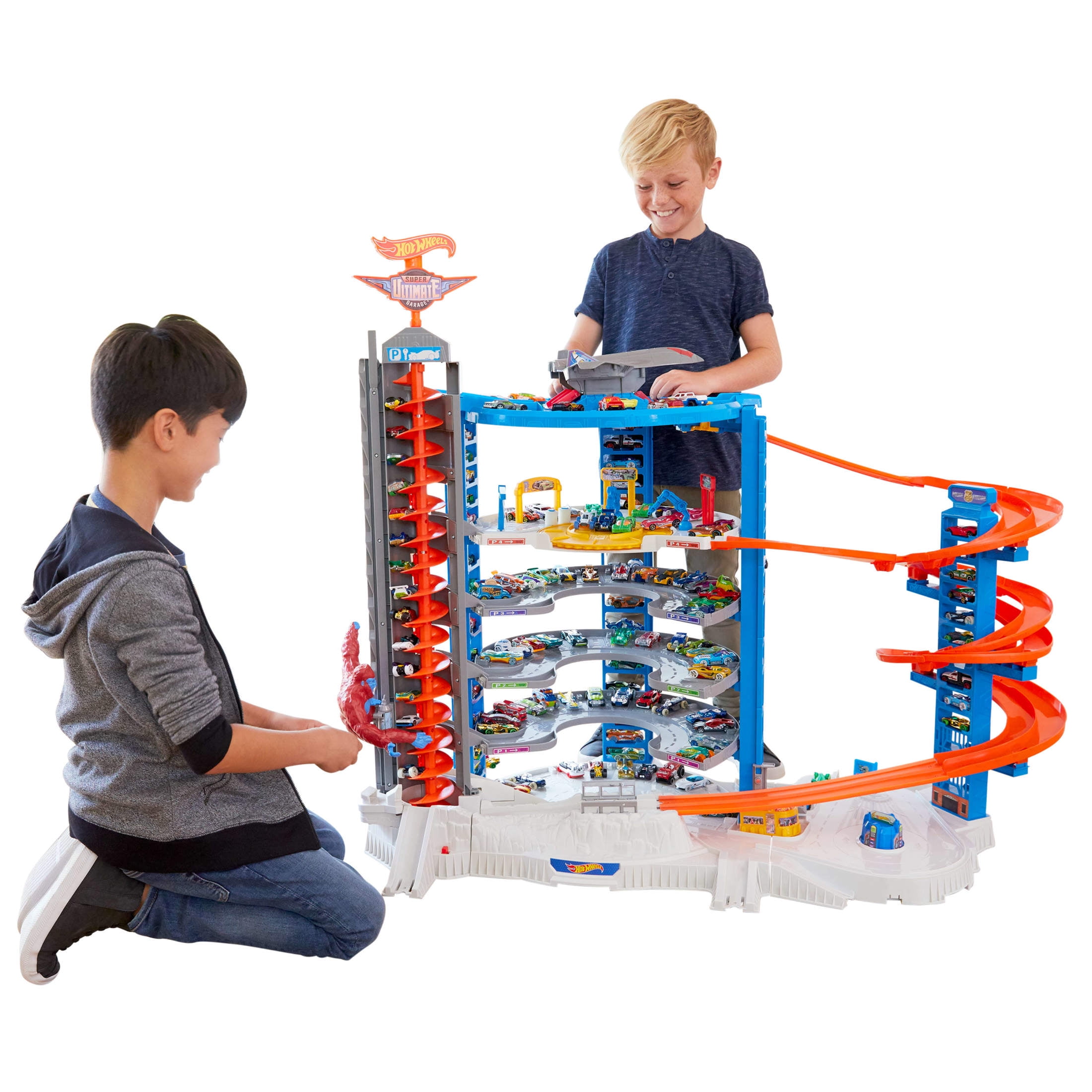 Hot Wheels スーパーアルティメットガレージ Hot Wheels Super Ultimate Garage Playset, Multi-Powered, 3+ Feet