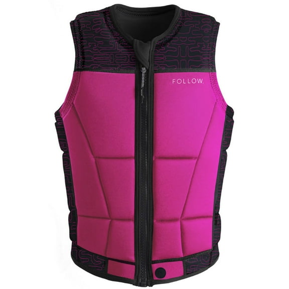 Follow Harmony Women's Comp Life Vest [Black/Pink]