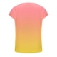 thumbnail image 5 of ICHUANYI Clearance Women's Casual Gradient Color Short Sleeved T-Shirt Tunic Blouse Tops(Yellow, S) ICHUANYI WER2023081107269, 5 of 5