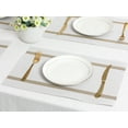 thumbnail image 6 of Unique Bargains Set of 8 Vinyl Placemats for Kitchen Washable Table Placemats White, 6 of 7