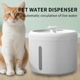thumbnail image 1 of Circulating Cat Water Fountain, Ultra Quiet Drinking Dispenser with Ripple Basin, Designed to Increase Hydration for Cats & Small Animals (2000ML), 1 of 5