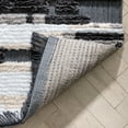 thumbnail image 5 of Well Woven Maya Tiva Contemporary Geometric Stripes Grey 7'10" x 9'10" Textured Pile Area Rug, 5 of 7