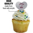 thumbnail image 3 of Ram Heart Love Cupcake Picks Toppers - Set of 6, 3 of 7