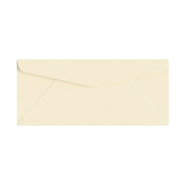 Cream Pastel #10 Business Envelopes – Great for Holiday, Office, Invoices, Letters, Mailings| 4 1/8 x 9 1/2 Inches | 100 per Pack