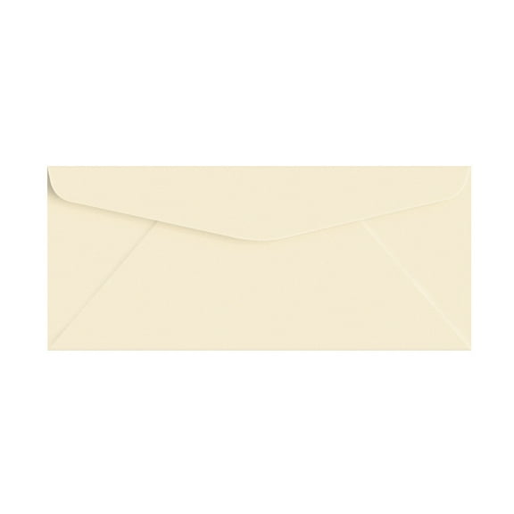 Cream Pastel #10 Business Envelopes – Great for Holiday, Office, Invoices, Letters, Mailings| 4 1/8 x 9 1/2 Inches | 100 per Pack