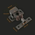 thumbnail image 5 of ROZYARD Hardware Roller Catch 10Pcs Double Roller Catch Catch Door Latch for Cabinet Drawer Closet Easily Installation, 5 of 21