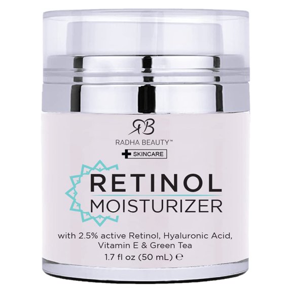Crema hidratante Miracle Retinol Radha Beauty, 50 ml, 2,5% de retinol