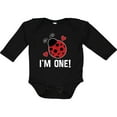 thumbnail image 3 of Inktastic First Birthday Ladybug 1 Year Old Girls Long Sleeve Baby Bodysuit, 3 of 5