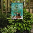 thumbnail image 2 of Carolines Treasures BB4138GF Merry Christmas Tree French Bulldog Brown Flag Garden Size, 2 of 3