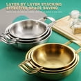 thumbnail image 4 of KEINXS Dinnerware Flatware Stainless Steel Stainless Steel Dutch Oven Dutch Oven Pot Best Chef’S Pan In Pots and Pans Induction Pot Stock Pot Kitchen Utensils Set Dinnerware Flatware, 4 of 8