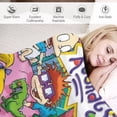 thumbnail image 3 of Rugrats Blanket, Super Soft Throw Blanket for Couch Sofa Bed, 330 GSM Flannels Blanket for Bedroom Livingroom, Suitable for All Seasons, 3 of 9