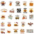 thumbnail image 4 of 50 Pcs Thanksgiving Stickers Happy Thanksgiving Stickers for Water Bottles Envelopes Scrapbooking, Thanksgiving Decorations, Fall Stickers for Kids Teens Adults, 4 of 12