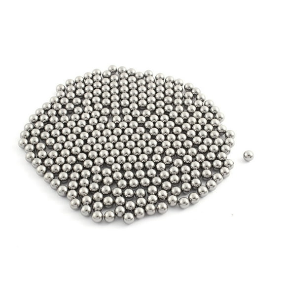 Unique Bargains 300 Pcs Carbon Steel Bicycle Wheel Balls Bearing 6mm Diameter Silver Tone