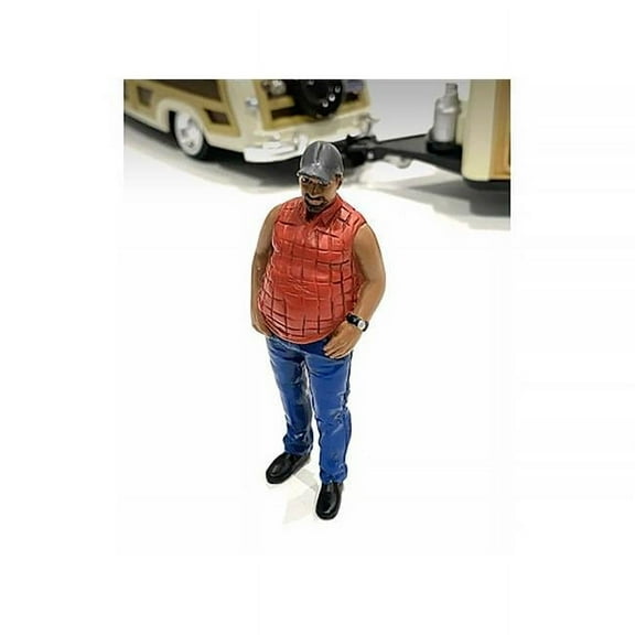 Campers Figure 1 for 1/18 Scale Models by American Diorama