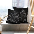 thumbnail image 6 of LALILO Throw Pillow Covers Sun And Moon With Blackboard Romantic Cushion Cover 18" x 18", 2 Pack, 6 of 6