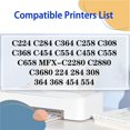 thumbnail image 2 of WX-103 WX103 Waste Toner Box Replacement for Konica Minolta C224 C284 C364 C258 C308 C368 C454 C554 C458 C558 C658 MFX-C2280 C2880 C3680 224 284 308 364 Printers, 2 of 7