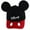 Assorted, variant on Disney Mickey Youth Red Ear Hat, (Boy's or Girl's)