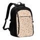 thumbnail image 1 of Balery Red Wine Mochila con carga USB para hombre y mujer - Mochila impermeable y antirrobo para portátil con puerto USB para viajes, trabajo, estudios y universidad, 1 of 7