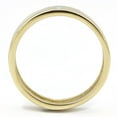 thumbnail image 2 of Anillo Color Oro Para Hombres de Acero Inoxidable Simple Elegante, 2 of 4