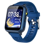 Vakzovy Kids Smart Watch with 24 Puzzle Games, HD Touch Screen, Camera, Music Player, Pedometer, Alarm, Gift for Boys 4-12