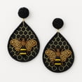 thumbnail image 4 of Zeke Embellished Bee Earring BLACK, 4 of 6