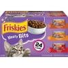 Friskies Meaty Bites Variety Pack Wet Cat Food, 5.5 oz Cans, 24 Pack