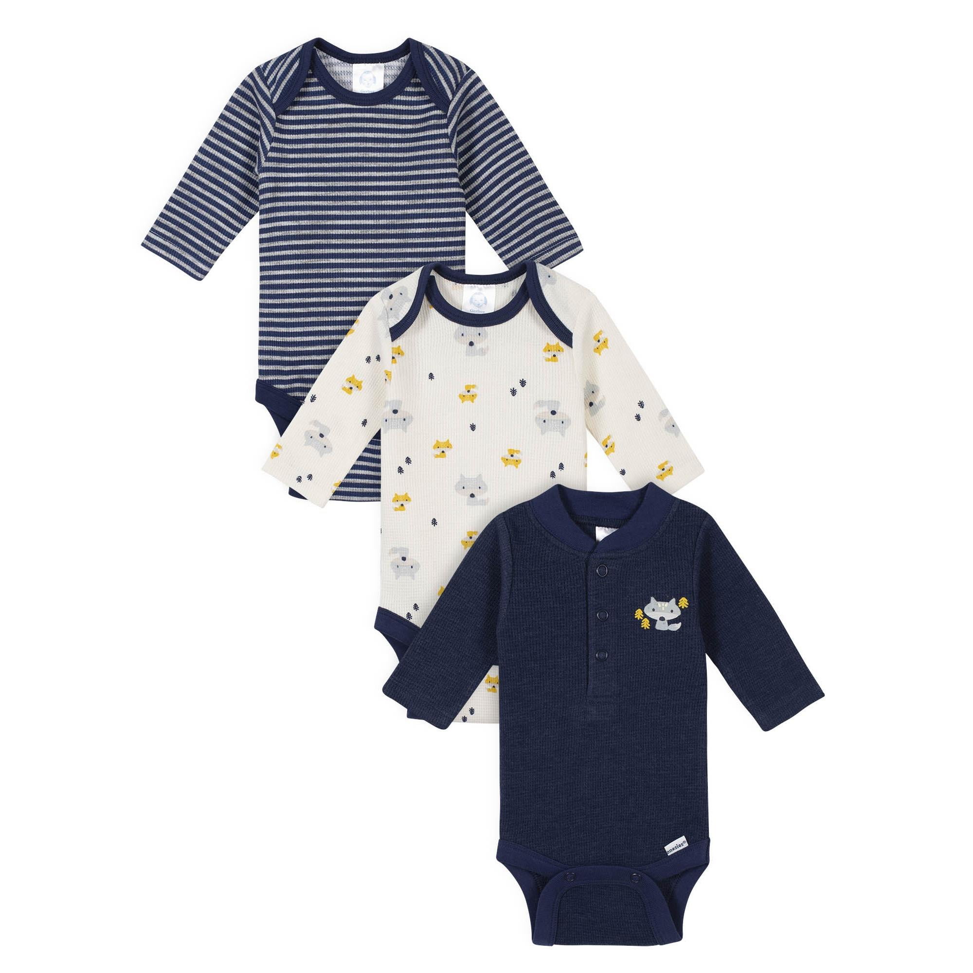 newborn thermal onesie