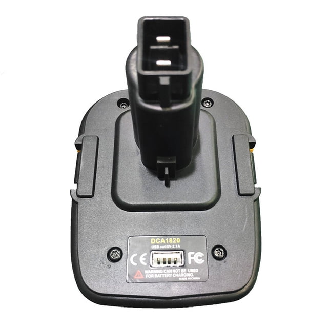 Speravity Convertidor adaptador DCA1820 para herramientas 18V 20V Max de iones de litio función de banco de energía Compatible Herramientas eléctricas
