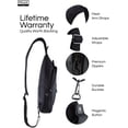 thumbnail image 2 of Borke Compact Crossbody Backpack and Day Bag (Black), 2 of 7