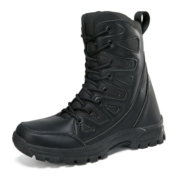 VOVORY Winter Warm Mens Snow Boots Male Lightweight Hiking Desert Boots Outdoor Sport Walking Shoes for Women