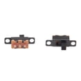 thumbnail image 3 of 10 Pcs 50V 0.5A 3 Pin 2 Position On/OFF 1P2T SPDT Slide Switch 3 Pin,10 x Slide Switch,black, 3 of 4