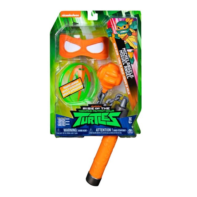 Set de Juego Rise Of The Mutant Ninja Turtles Armas de Batalla Miguel Ángel