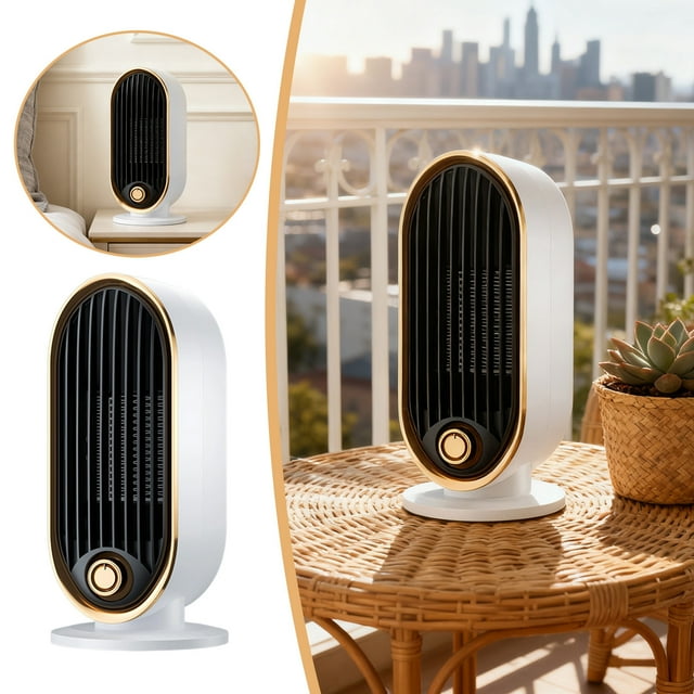BotaniNest Portable Space Heater For Indoor Use With Adjustable Thermostat And Overheat For Home Bedroom Energy Efficient Ceramic Heating Technology