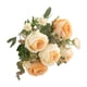 thumbnail image 2 of Ramo de flores artificiales de seda para bodas, San Valentín y decoración nupcial | Arreglo floral con tallos artificiales para el hogar, la oficina y el jardín, 2 of 6
