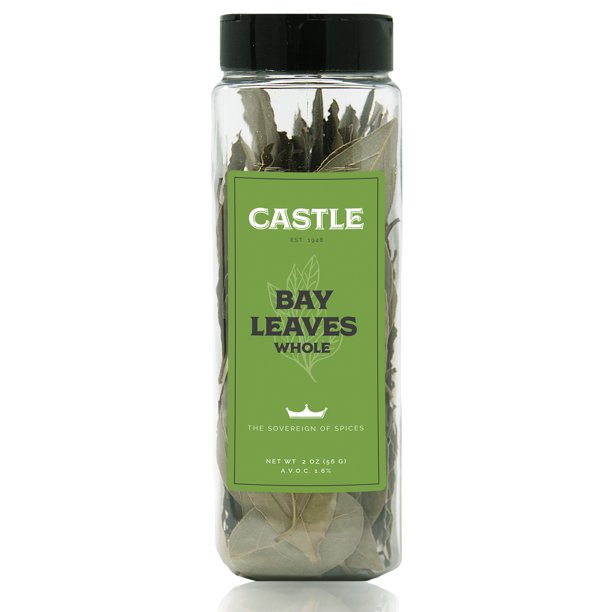 Castle Foods Bay Leaves Whole 100 Natural Dried Bay Leaf Hand