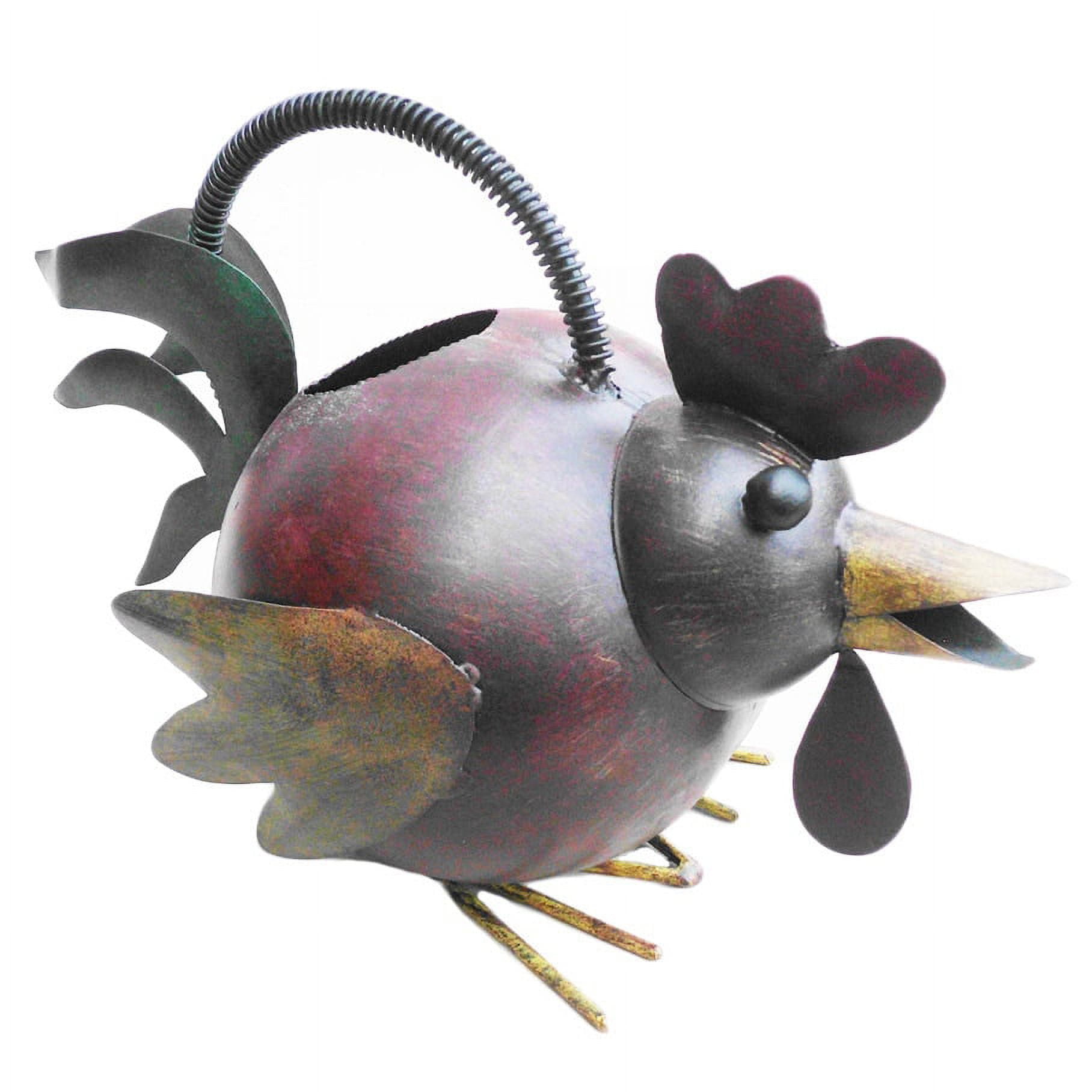D-Art Collection Iron Rooster Watering Can
