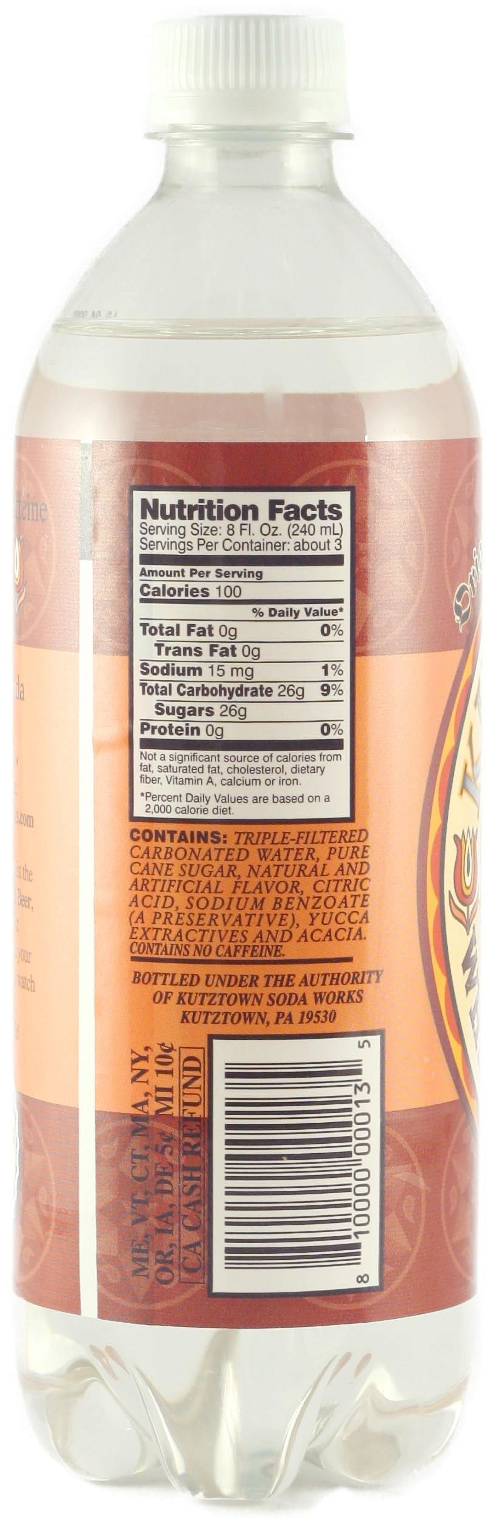 AmishTastes White Birch Beer, Kutztown "Nix Besser" PA Dutch Style, 24 Oz. Case of 24