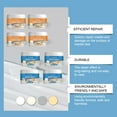 thumbnail image 6 of Blukids Cracked Porcelain Sink Repair Kit White, Acrylic Tub Repair Kit White, Porcelain Chip Fix for Enamel, Acrylic, Fiberglass, Ceramic Sink, Tub Tile Toilet Shower Kit & Tray(D), 6 of 9