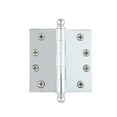 thumbnail image 2 of Grandeur 809022 Solid Brass 4 X 4" Plain Bearing Square Corner Mortise Door Hinge - Brass, 2 of 7