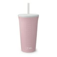 thumbnail image 1 of GoSili Straw Cup, 16oz. "Spring" Millennial Pink, 1 of 7