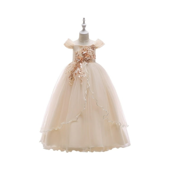 Girls Sleeping Princess Dress Aurora Costume for Halloween Christmas Fancy Birthday Party