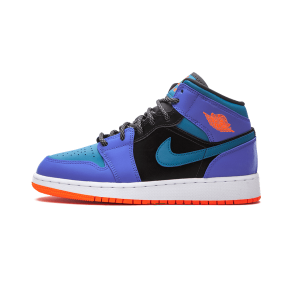 Jordan GRADE SCHOOL Air Jordan 1 Mid GS "Racer Blue" 554725 440 from Stadium Goods