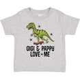 thumbnail image 3 of Inktastic Gigi and Pappy Love Me Grandson Boys Toddler T-Shirt, 3 of 5