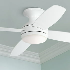 52 Casa Vieja Modern Hugger Ceiling Fan With Light Led Dimmable
