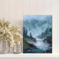 thumbnail image 2 of Qisvanset Floral Cat Canvas Print 12x16 Inch Office Wall Art, 2 of 8