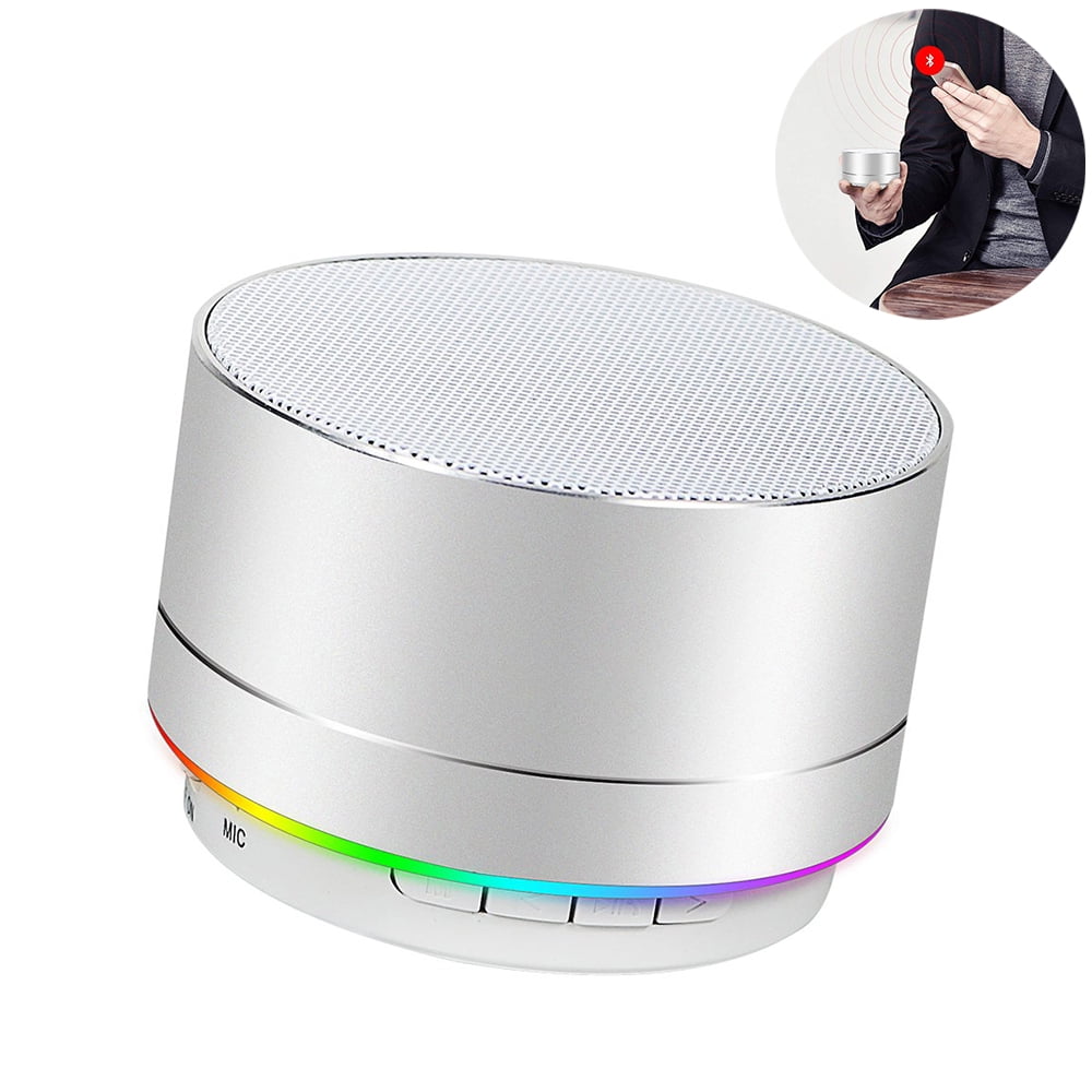 Aux Connection Android Apple Mini Wireless Bluetooth Speaker with FM Radio 